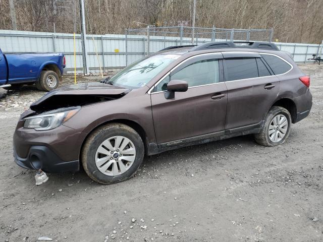 4S4BSAFC2K3278583 - 2019 SUBARU OUTBACK 2.5I PREMIUM BROWN photo 1