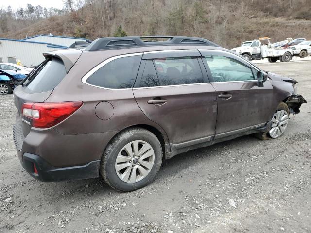 4S4BSAFC2K3278583 - 2019 SUBARU OUTBACK 2.5I PREMIUM BROWN photo 3