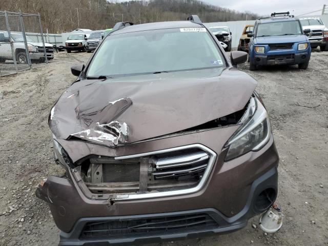 4S4BSAFC2K3278583 - 2019 SUBARU OUTBACK 2.5I PREMIUM BROWN photo 5