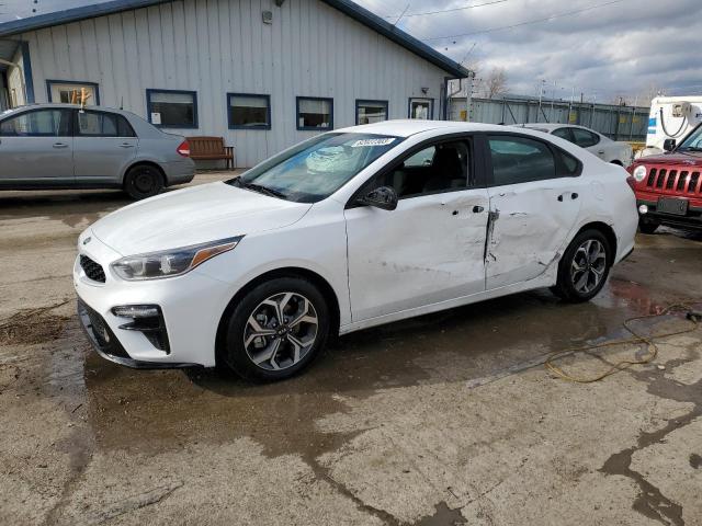 3KPF24AD6ME411087 - 2021 KIA FORTE FE WHITE photo 1