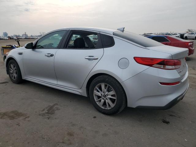 5XXGT4L33KG275544 - 2019 KIA OPTIMA LX SILVER photo 2