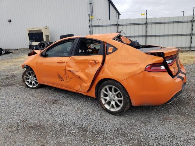 1C3CDFBA2DD171586 - 2013 DODGE DART SXT ORANGE photo 2