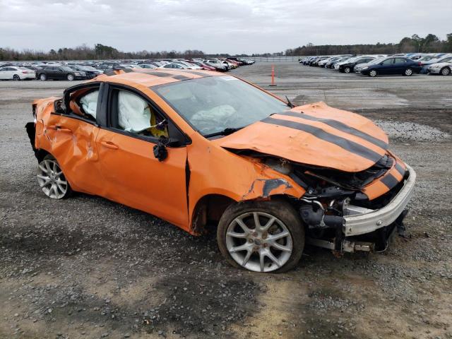 1C3CDFBA2DD171586 - 2013 DODGE DART SXT ORANGE photo 4