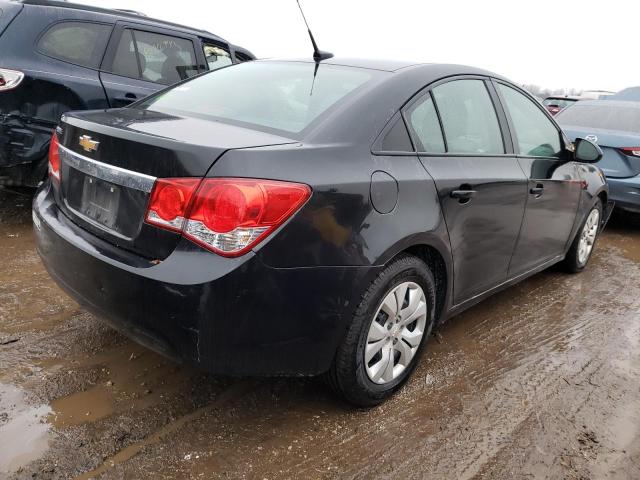 1G1PA5SH8E7133446 - 2014 CHEVROLET CRUZE LS BLACK photo 3