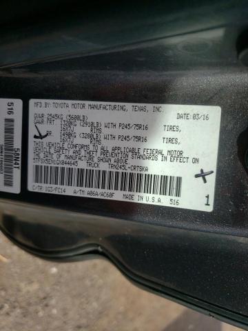 5TFSX5EN1GX044645 - 2016 TOYOTA TACOMA ACCESS CAB Boz foto 13