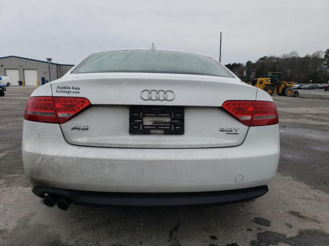 WAULFAFR9CA014529 - 2012 AUDI A5 PREMIUM PLUS WHITE photo 6