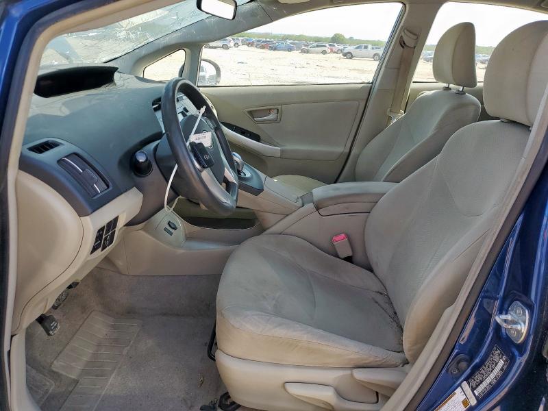 JTDKN3DU3A0111992 - 2010 TOYOTA PRIUS ლურჯი ფოტო 7