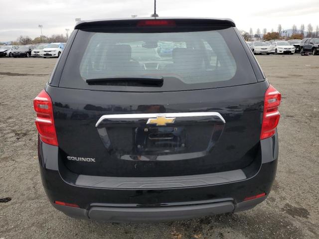 2GNALBEK7H1553124 - 2017 CHEVROLET EQUINOX LS BLACK photo 6