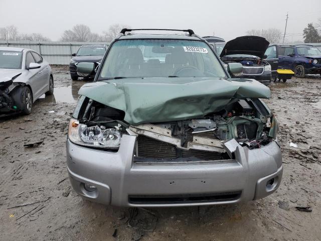 JF1SG67658H707468 - 2008 SUBARU FORESTER 2.5X LL BEAN GREEN photo 5