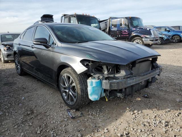 3FA6P0CD6KR141992 - 2019 FORD FUSION SEL GRAY photo 4