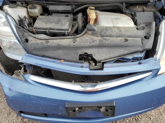 JTDKB20U777633078 - 2007 TOYOTA PRIUS BLUE photo 11
