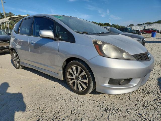 JHMGE8H53CS007191 - 2012 HONDA FIT SPORT SILVER photo 4