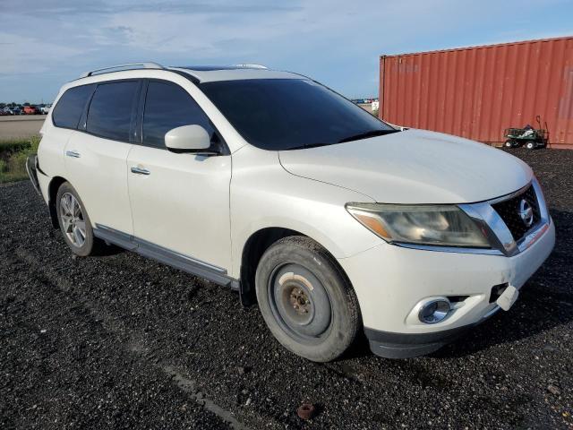 5N1AR2MN9FC639430 - 2015 NISSAN PATHFINDER S WHITE photo 4
