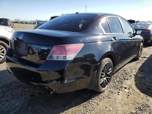 1HGCP36888A007695 - 2008 HONDA ACCORD EXL BLACK photo 3