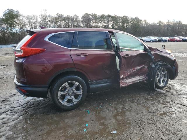 7FARW1H83KE017292 - 2019 HONDA CR-V EXL MAROON photo 3