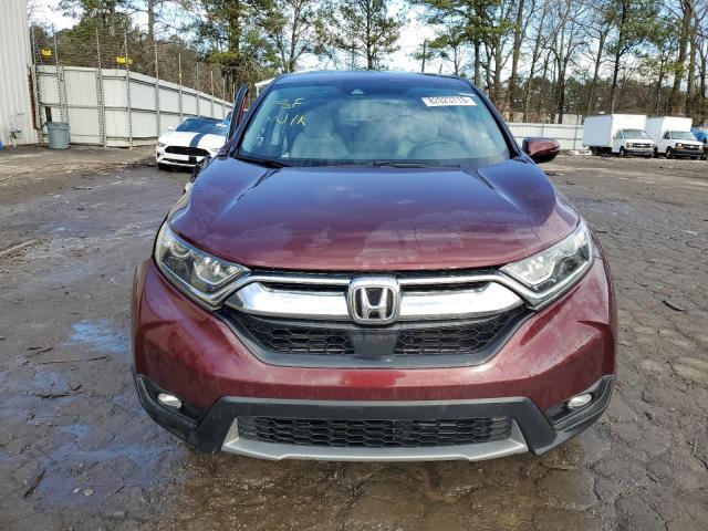 7FARW1H83KE017292 - 2019 HONDA CR-V EXL MAROON photo 5