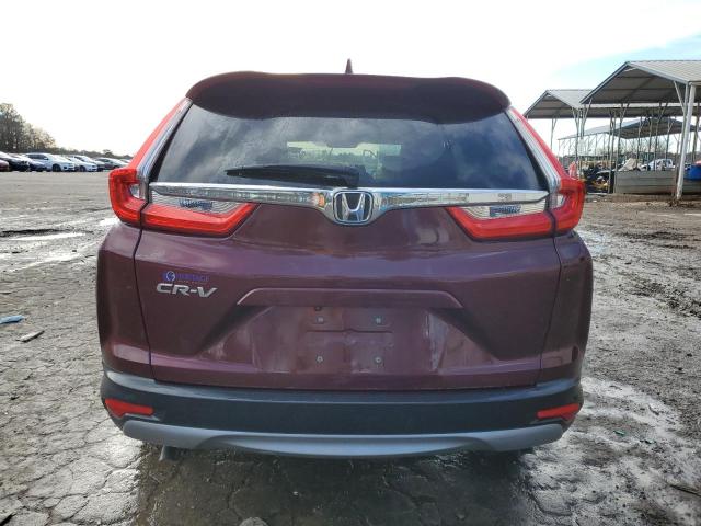 7FARW1H83KE017292 - 2019 HONDA CR-V EXL MAROON photo 6