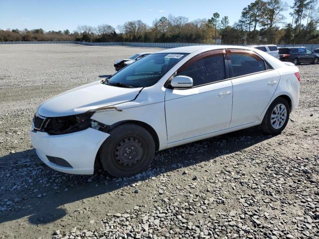 KNAFU4A26C5507723 - 2012 KIA FORTE EX WHITE photo 1