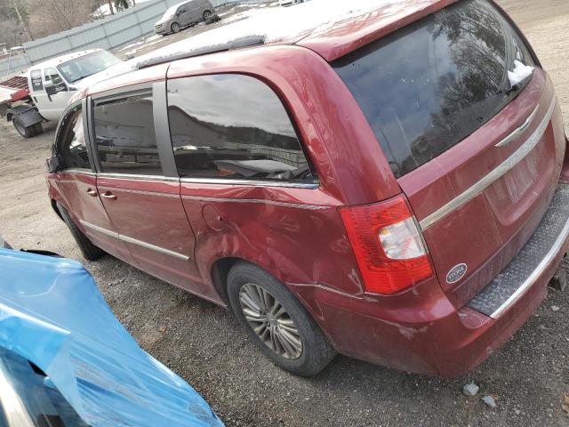 2C4RC1CG6DR558315 - 2013 CHRYSLER TOWN & COU TOURING L BURGUNDY photo 2