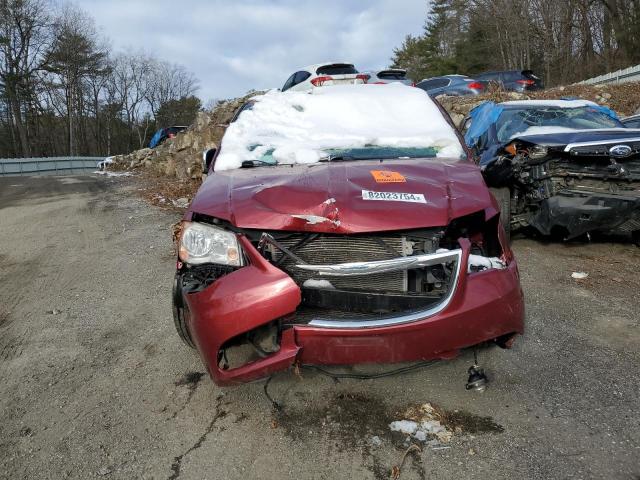 2C4RC1CG6DR558315 - 2013 CHRYSLER TOWN & COU TOURING L BURGUNDY photo 5