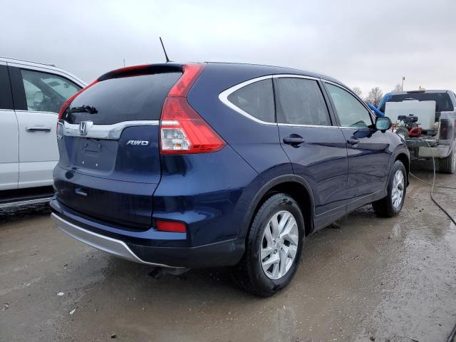 5J6RM4H79FL076631 - 2015 HONDA CR-V EXL BLUE photo 3