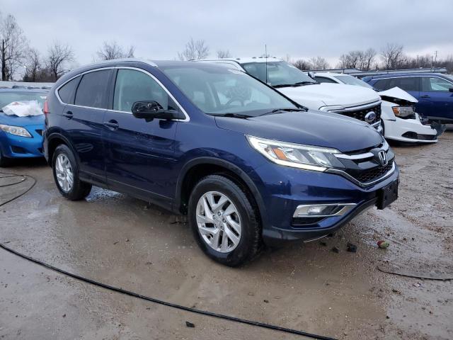 5J6RM4H79FL076631 - 2015 HONDA CR-V EXL BLUE photo 4