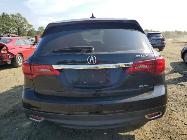 5FRYD4H64GB011763 - 2016 ACURA MDX TECHNOLOGY 黑色 照片 6
