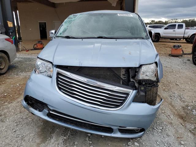 2C4RC1CG4CR297703 - 2012 CHRYSLER TOWN & COU TOURING L BLUE photo 5