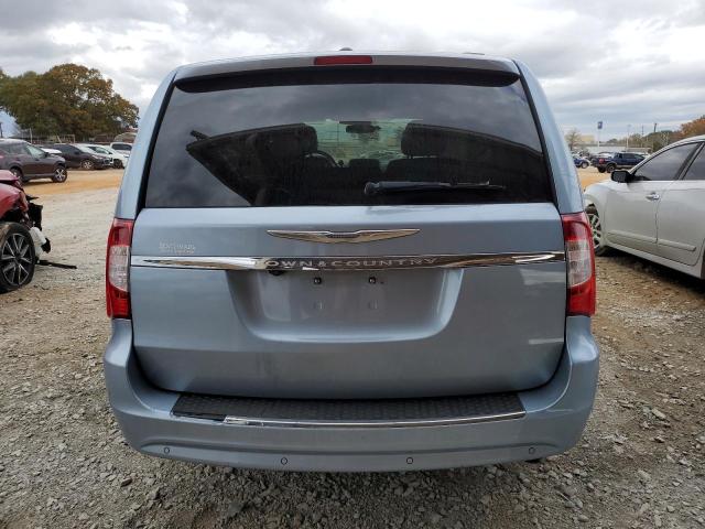 2C4RC1CG4CR297703 - 2012 CHRYSLER TOWN & COU TOURING L BLUE photo 6