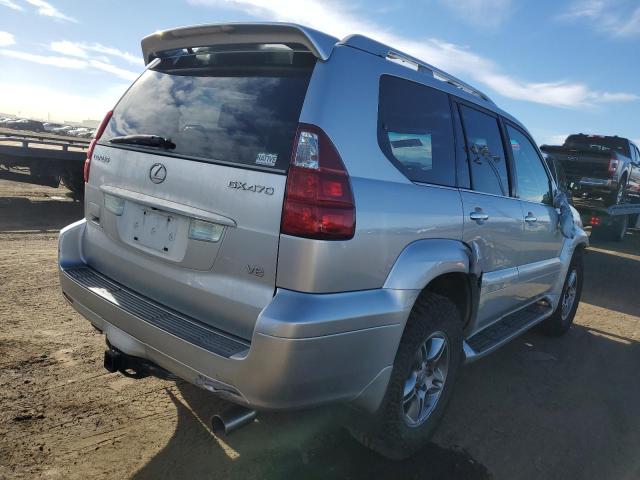 JTJBT20X490174379 - 2009 LEXUS GX 470 SILVER photo 3