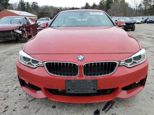 WBA3T7C54G5A38025 - 2016 BMW 435 XI RED photo 5