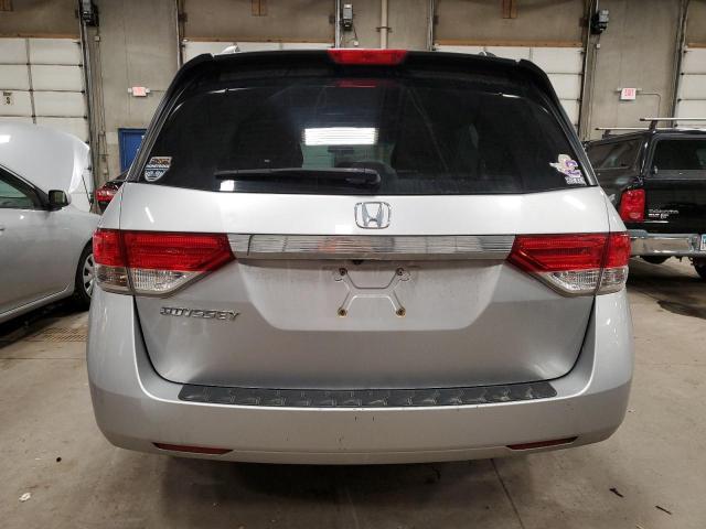 5FNRL5H41FB045736 - 2015 HONDA ODYSSEY EX SILVER photo 6