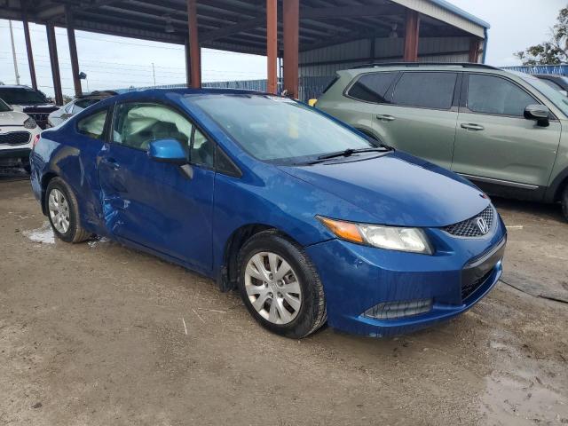 2HGFG3B59CH551853 - 2012 HONDA CIVIC LX BLUE photo 4