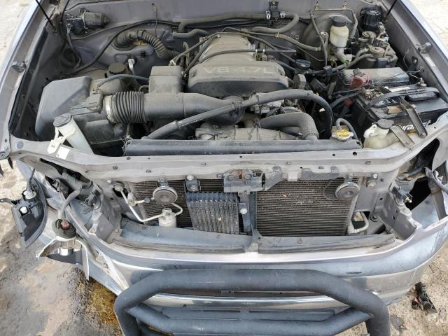 5TBRT3410YS038137 - 2000 TOYOTA TUNDRA ACCESS CAB ვერცხლისფერი ფოტო 11