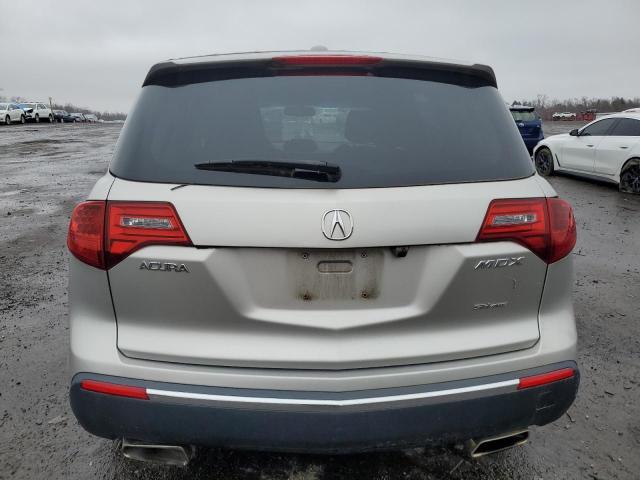 2HNYD2H50BH521358 - 2011 ACURA MDX ADVANCE SILVER photo 6