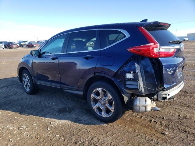 2HKRW2H84JH677732 - 2018 HONDA CR-V EXL BLUE photo 2