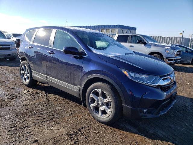 2HKRW2H84JH677732 - 2018 HONDA CR-V EXL BLUE photo 4