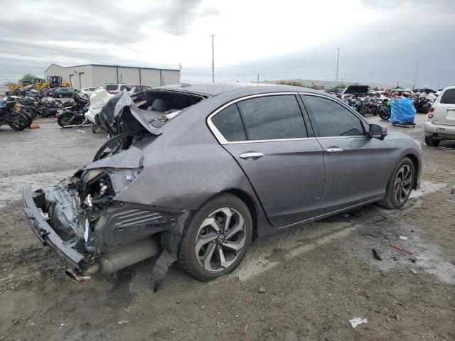 1HGCR2F89GA103712 - 2016 HONDA ACCORD EXL GRAY photo 3