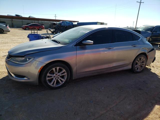 1C3CCCAB2FN693269 - 2015 CHRYSLER 200 LIMITED GRAY photo 1