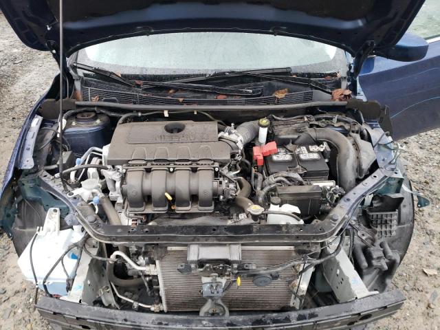 3N1AB7AP0KY329957 - 2019 NISSAN SENTRA S BLUE photo 11