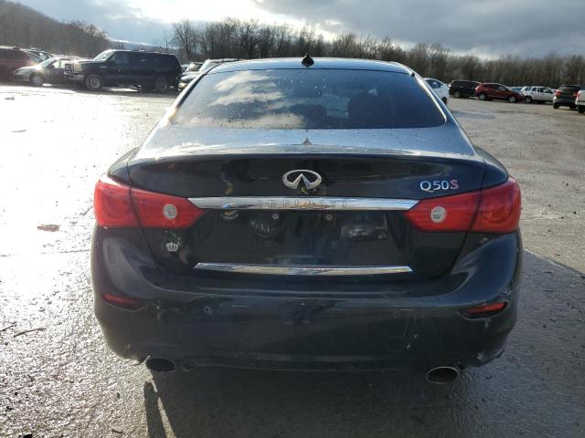 JN1BV7AR2EM693320 - 2014 INFINITI Q50 BASE BLACK photo 6