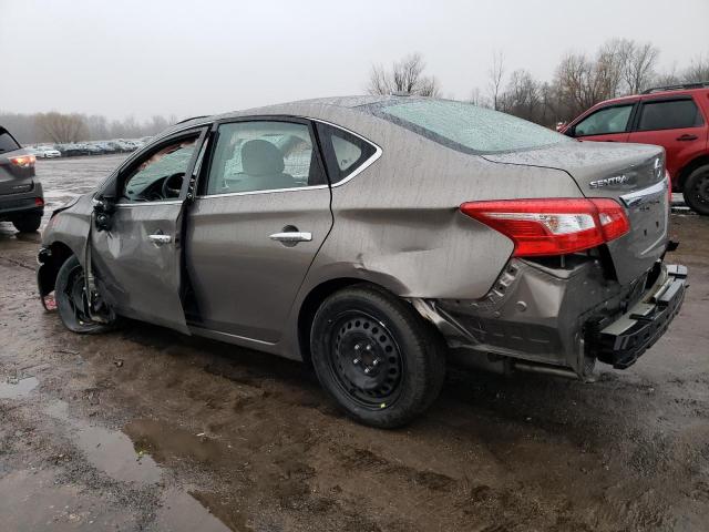 3N1AB7AP5HY209662 - 2017 NISSAN SENTRA S TAN photo 2