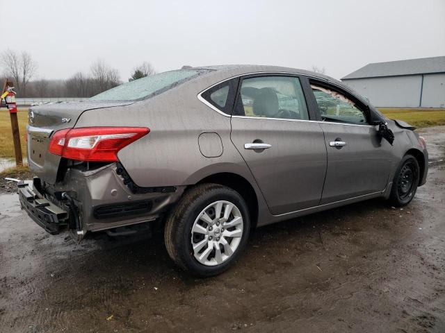 3N1AB7AP5HY209662 - 2017 NISSAN SENTRA S TAN photo 3