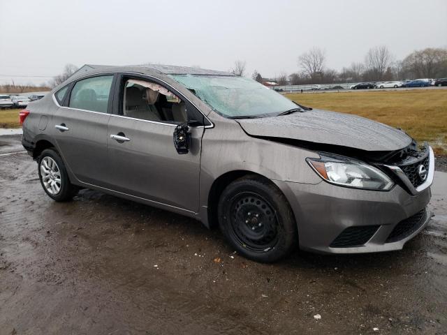 3N1AB7AP5HY209662 - 2017 NISSAN SENTRA S TAN photo 4