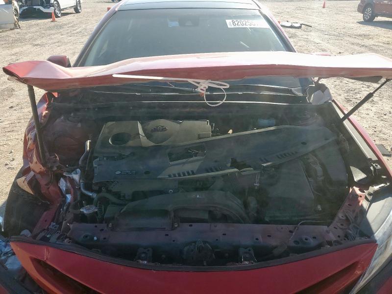 4T1B61HK5KU179159 - 2019 TOYOTA CAMRY XSE 红色 照片 11