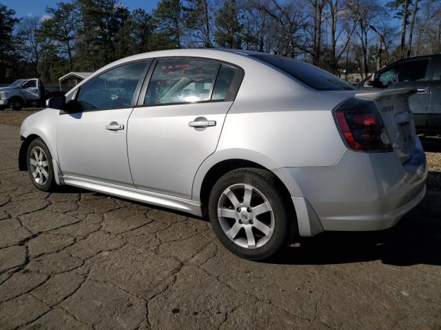 3N1AB6AP7CL770624 - 2012 NISSAN SENTRA 2.0 SILVER photo 2