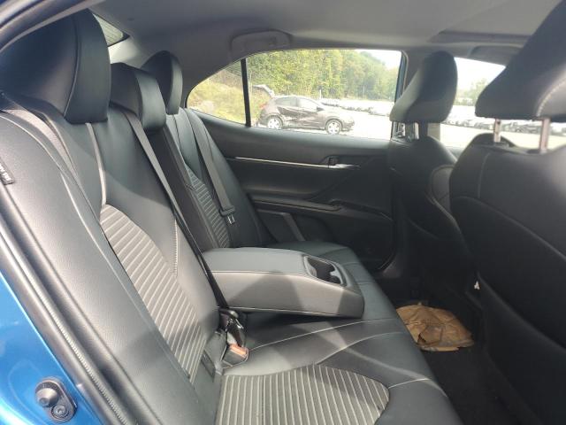 4T1B11HK9KU296502 - 2019 TOYOTA CAMRY L BLUE photo 10