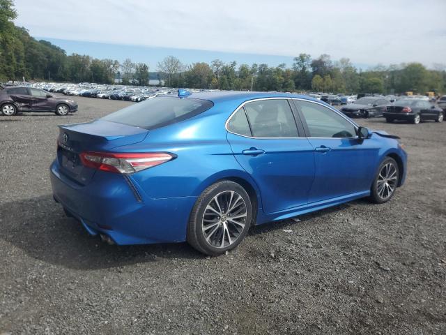4T1B11HK9KU296502 - 2019 TOYOTA CAMRY L BLUE photo 3
