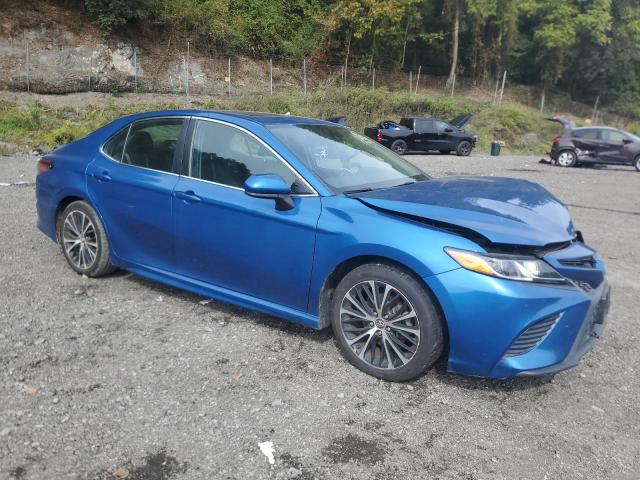 4T1B11HK9KU296502 - 2019 TOYOTA CAMRY L BLUE photo 4
