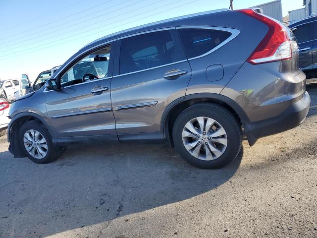 2HKRM4H75EH668326 - 2014 HONDA CR-V EXL BROWN photo 2